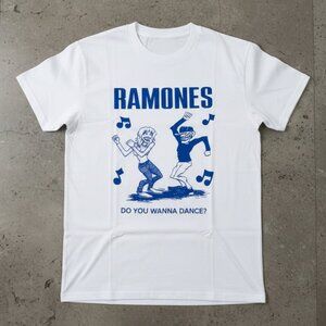 Ramones Do You Wanna Dance Vintage Punk Graphic Band Tee
